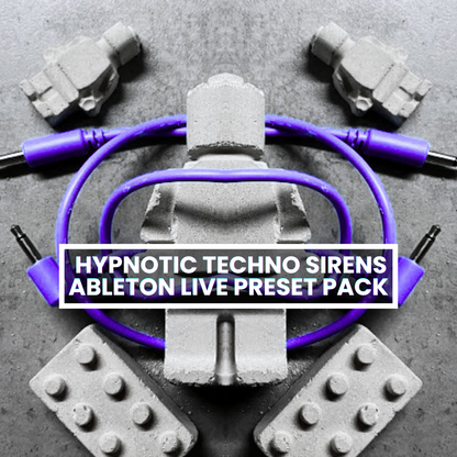 Hypnotic Techno Bass Sirens For Ableton Live 12 Suite