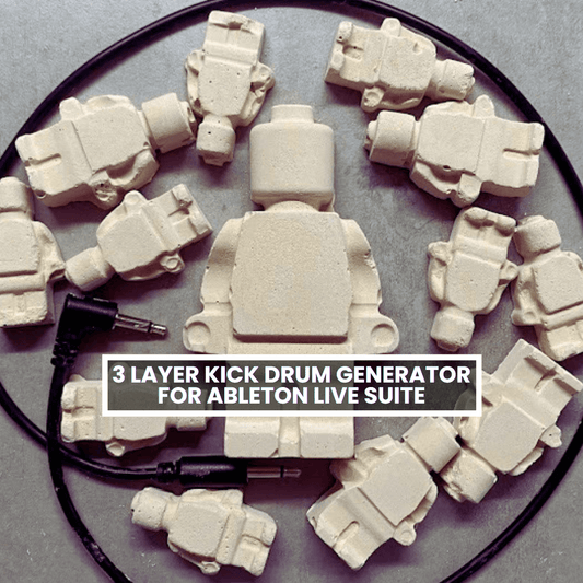 Techno Kick Drum Generator for Ableton 12 Suite