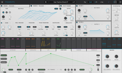Dub Techno Preset Pack For Arturia Pigments (Pack 2)